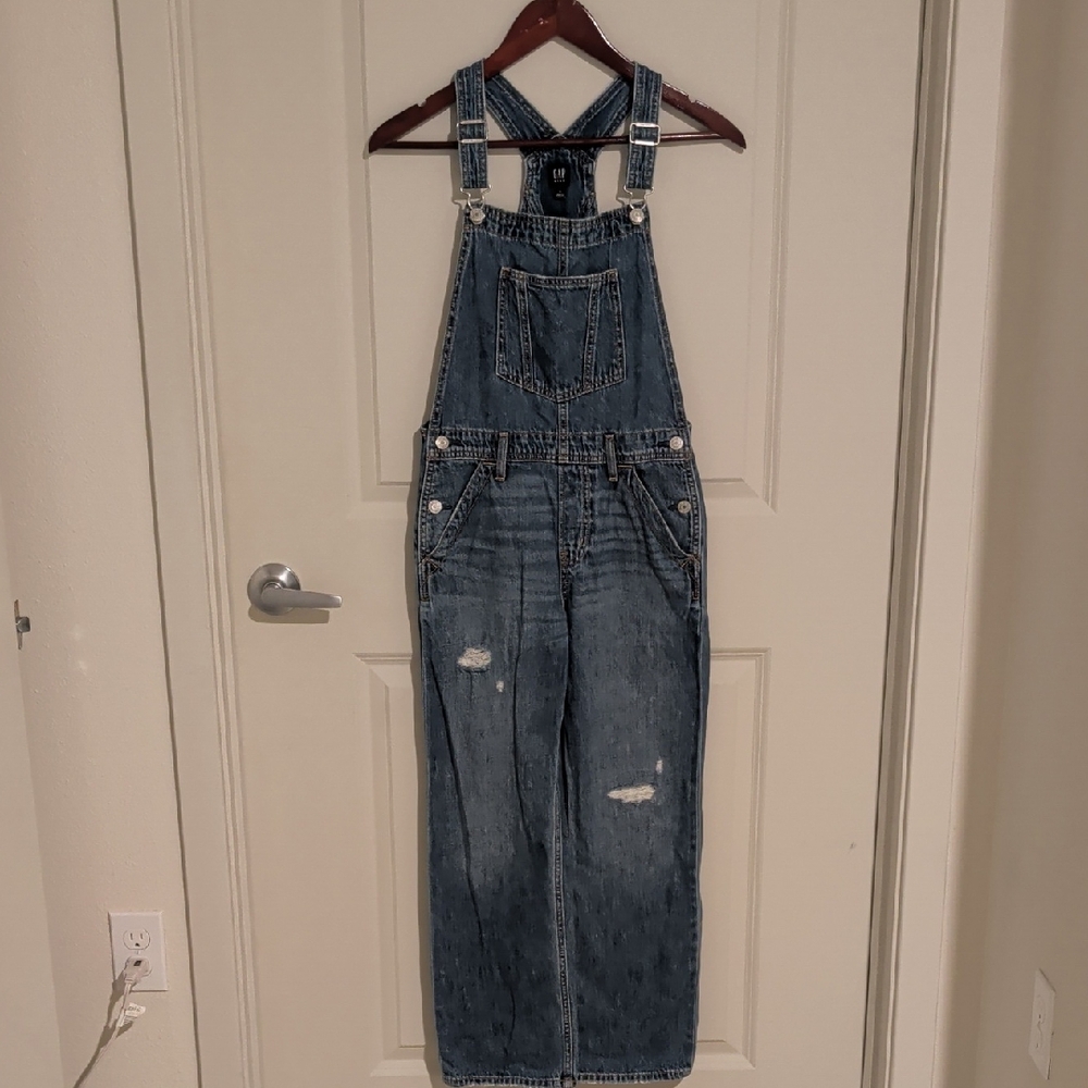 GAP Kids Blue Denim Overalls